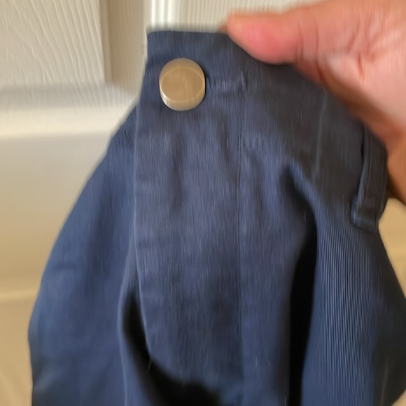 Navy blue cargo shorts men - Picture 3 of 3